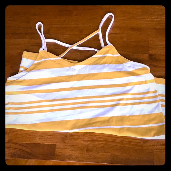 Cross back Tank Top - Picture 1 of 3
